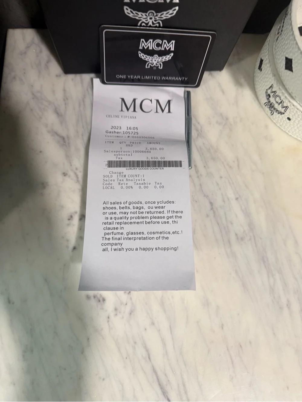 MCM size 38